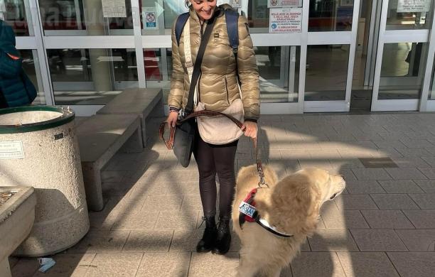Rivoli, cani in corsi per aiutare i pazienti