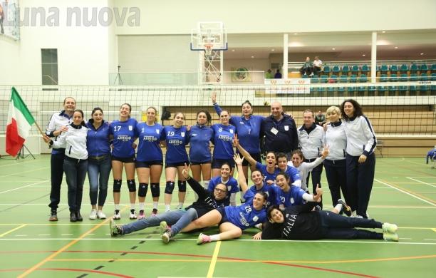 Condove: la vigilessa agli Europei di volley