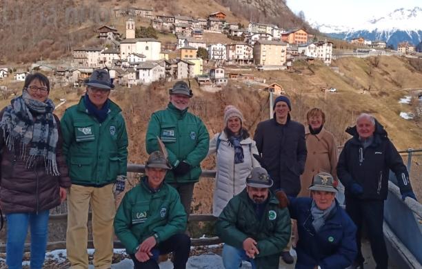 Almese-Morbegno: l’onore agli Alpini di due comunità