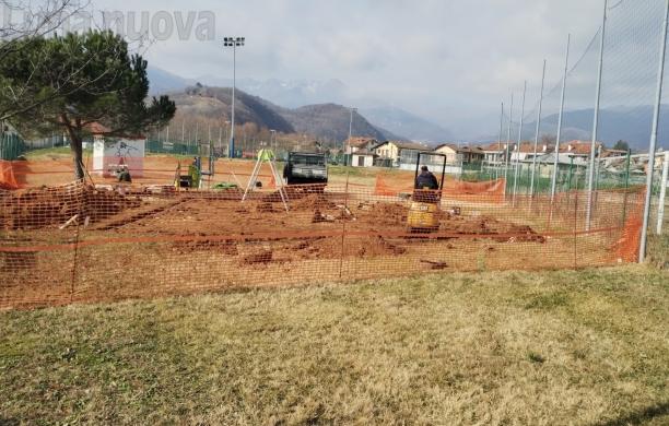 Giaveno, via Beale: nuovi giochi per i bimbi