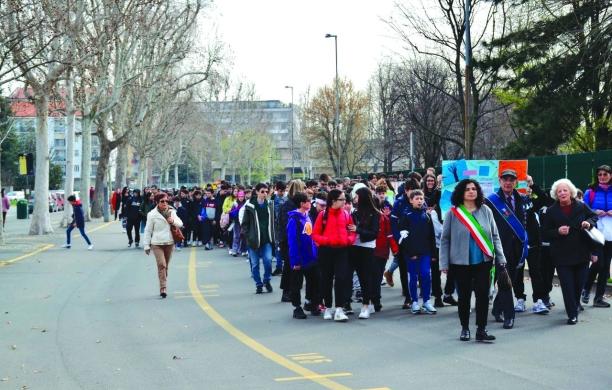 Grugliasco marcia per le vittime delle mafie