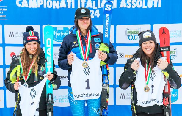 Doppio oro in superG: Matilde Lorenzi è magnifica