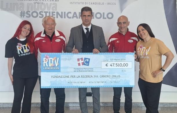Dal Borgaretto 75, 47mila euro per l'Irccs di Candiolo
