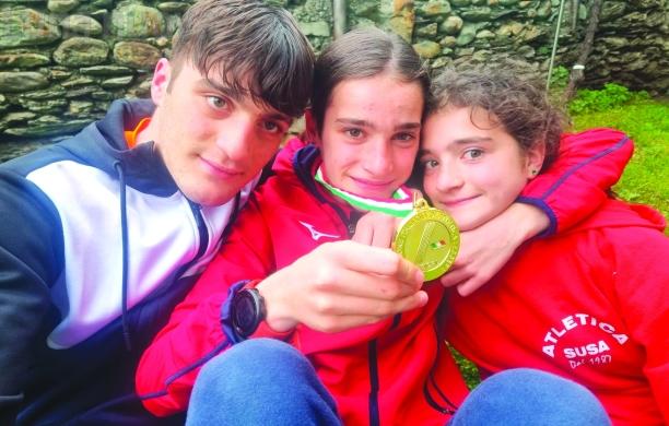 Atletica Susa in trionfo con Anita Pelissero