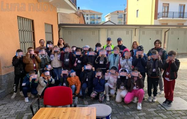 Buttigliera, i ragazzi della Jaquerio e i pericoli della strada