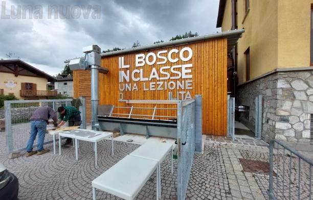 Oulx: quando il bosco entra in classe