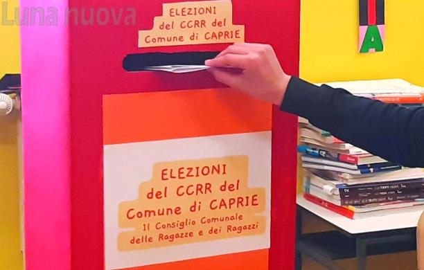 Caprie, Consiglio comunale dei Ragazzi: la prima volta