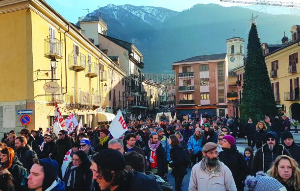 Grandi opere e mafie: No Tav in piazza a Susa