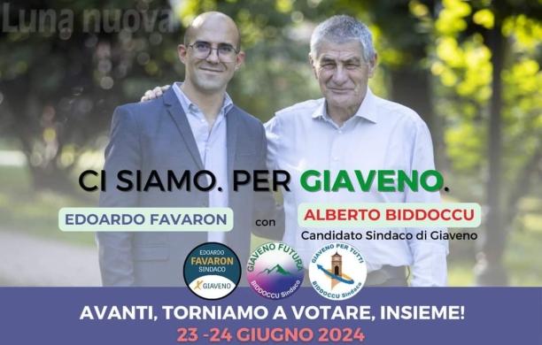 Une delle infografiche usate dai candidati per annuncia l'alleanza 