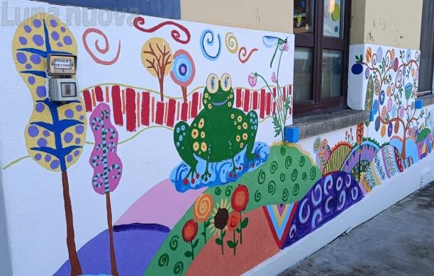 Avigliana, il nuovo murales porta colori e gioia a tutta Drubiaglio