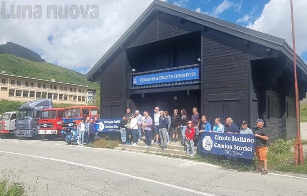 Il ritorno dei camion storici al Moncenisio, 40 anni dopo