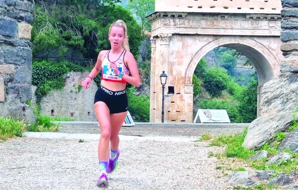 Susa bellissima con le staffette dei 3 Memorial