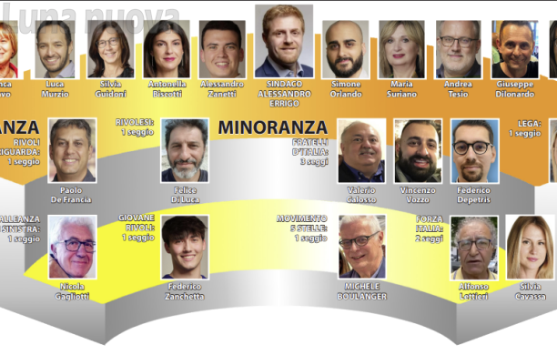 Rivoli, consiglio e giunta pronti al debutto