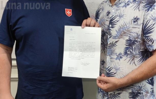 Avigliana, I fratelli benedetti dal Santo Padre