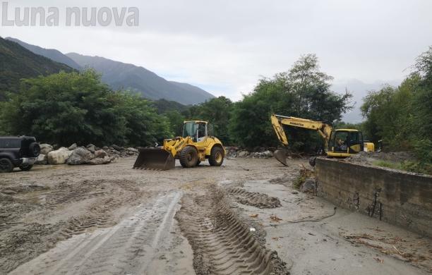 Bussoleno, la Sp24 rimane ancora chiusa a S.Petronilla