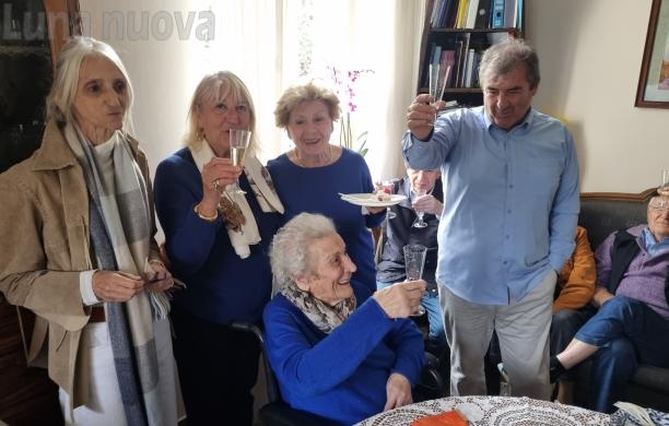 Condove: quota 100 per nonna Mariuccia