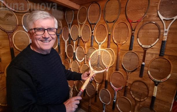 Giorgio Pelissero e il ‘museo’ del tennis della Brunetta