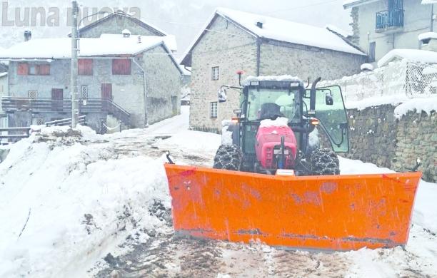 Rubiana, sgombero neve: via al nuovo piano