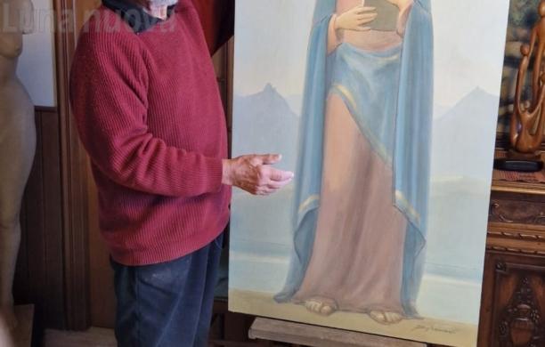 Avigliana, la madonna di Girardi per il pilone