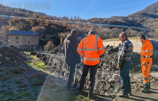 Venaus: by-pass al Cornale, l'acqua defluisce