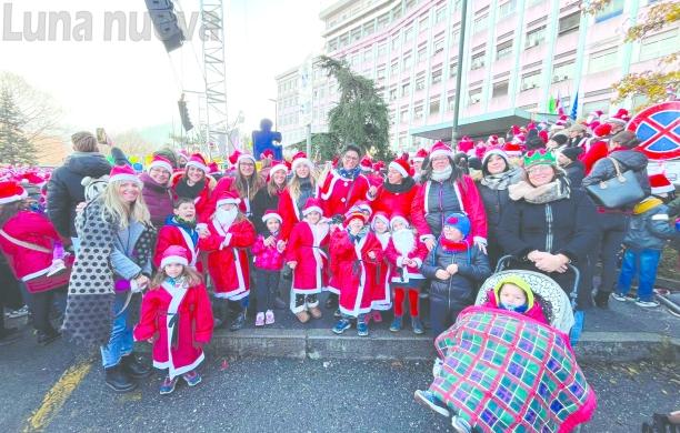 I mini Babbi Natale di Venaus premiati al Regina Margherita
