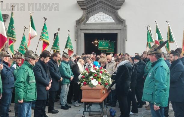 S.Antonino: l’addio degli alpini a Michele Franco