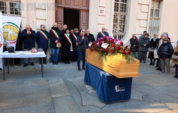 Rivoli, ultimo saluto a Fernanda Dalmasso