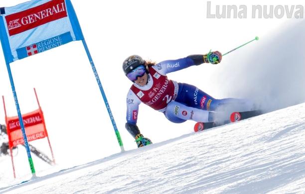 Federica Brignone trionfa nel primo gigante di Sestriere