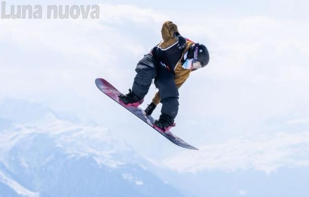 Lorenzo Clataud re dei Ragazzi ai Tricolori di slopestyle