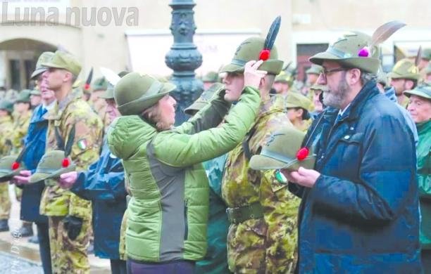 Novalesa con la penna nera grazie a Gabriele Perottino