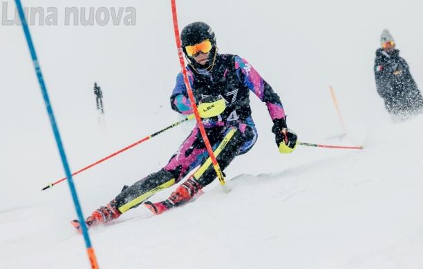 A Vivalda (Sci club Sestriere) lo slalom Allievi al Memorial Fosson 