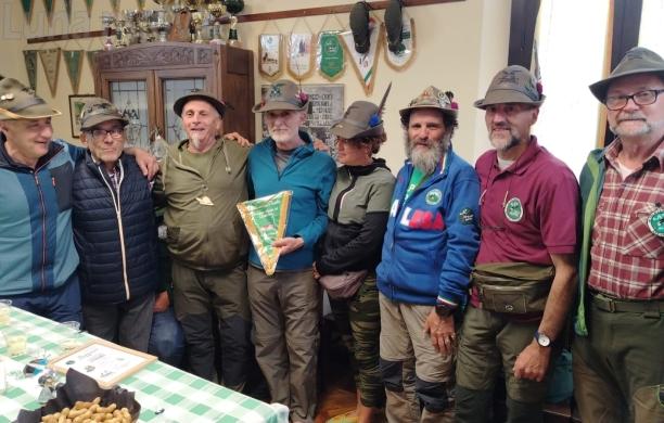 Gianfranco e Silvano; 56 km di marcia per battezzare l'Adunata 