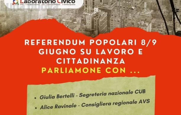 Referendum: stasera a Milanere incontro informativo