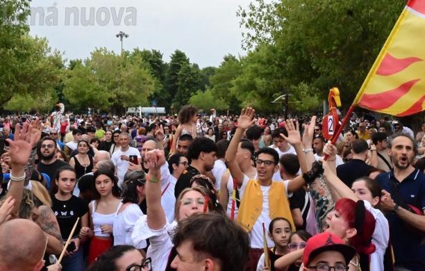 Grugliasco, il Palio 2025 è giallorosso