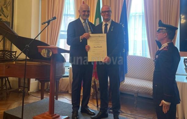 Rivoli, Dario Scarfò  è Cavaliere d'Oltremanica