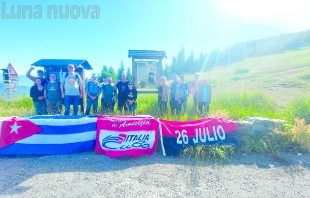 Rubiana: uno dei "Cinque" sale al Pico Fidel