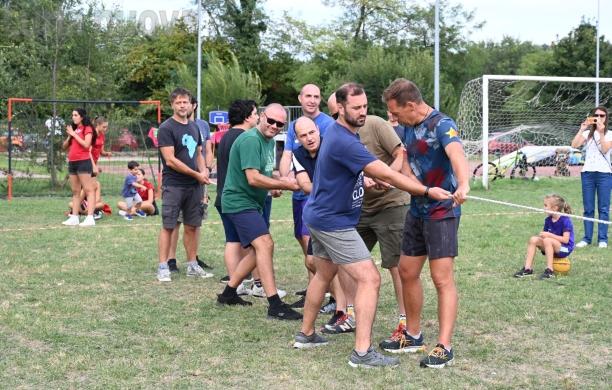 Sangano, i giochi dei Borghi fanno il pienone di allegria e bimbi