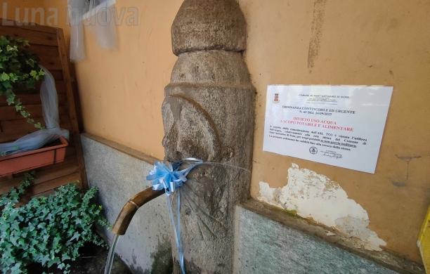S.Antonino: divieto d'uso acqua potabile, ordinanza del sindaco