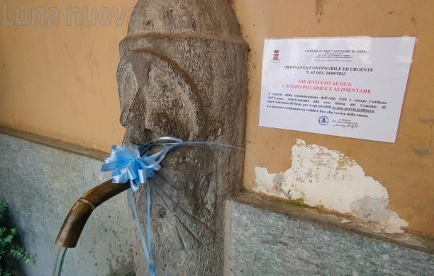 S.Antonino: ordinanza revocata, acqua nuovamente potabile