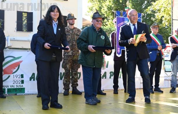 Almese, la doppia festa della Filarmonica e degli Alpini