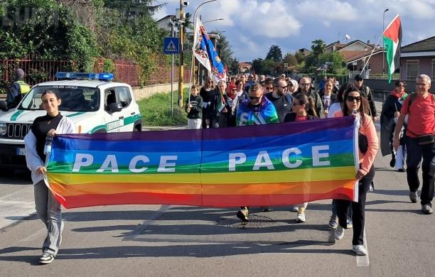 Da Rivalta a piazza Castello per chiedere Pace per Gaza