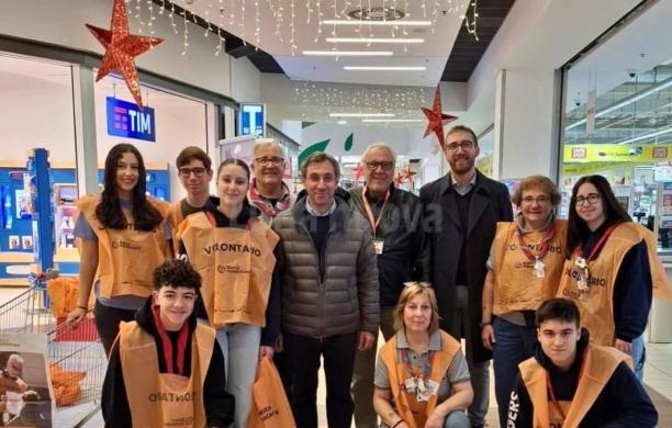 Collegno, la Colletta raccoglie dieci tonnellate di cibo 