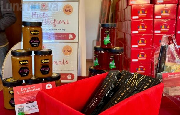 Giaveno, i regali di Natale della Croce rossa