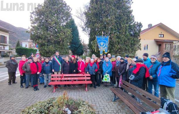 Chiusa S.Michele: panchina rossa "in comune" per le donne