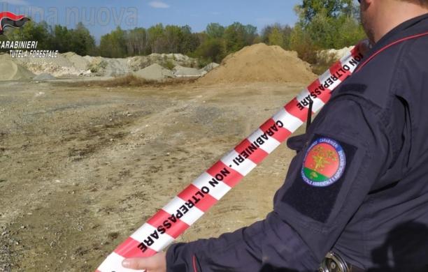 Rifiuti, indagini dei carabinieri forestali su un'impresa di Salbertrand