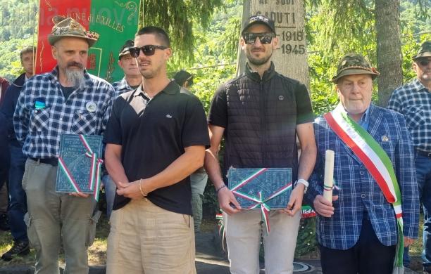 Nicolas e Lorenzo parlano di guerra insieme alle vittime belliche