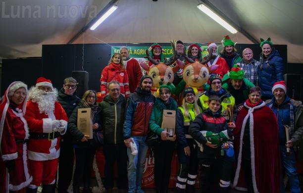 Reano, la carovana dei trattori di Natale