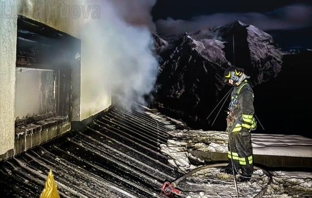Sestriere: fiamme nel grand hotel Principi di Piemonte