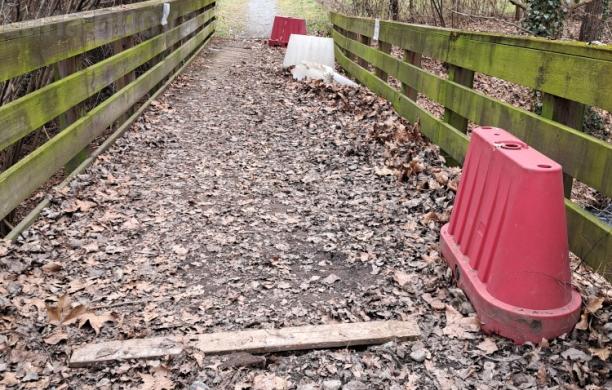 Avigliana, I sentieri e il ponte del lago Piccolo a prova di disabile