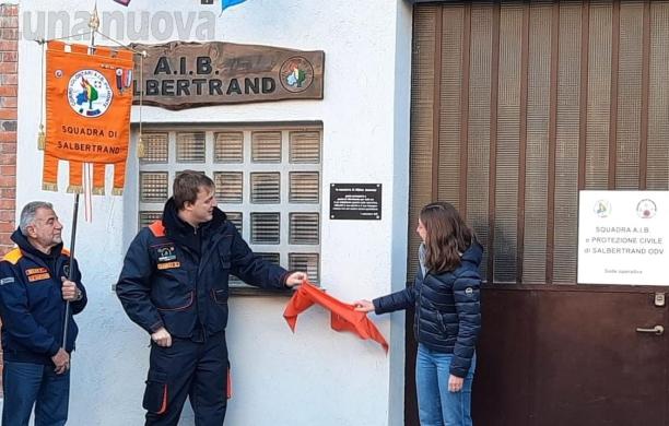 Salbertrand: la rinnovata casa degli Aib si chiamer&agrave; Albino Joannas